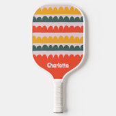 Zonnige Sint-Jakobsschelpen Pickleball Paddle (Voorkant)