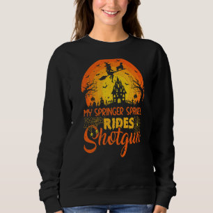  zonnige spaniel Dog Ride Shotgun H Trui