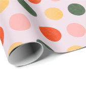 Zonnige Stippen Cadeaupapier (Rol Hoek)