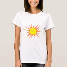 Zonnige T-shirt voor haar