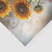 Zonnige Tuin Art Decoupage Tissuepapier (Detail)