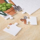 Zonnige Tuin Helper Legpuzzel (Zijkant)