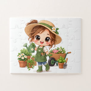 Zonnige Tuin Helper Legpuzzel