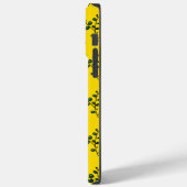 Zonnige twijgen, een zomer naadloos patroon Case-Mate iPhone case (Achterkant / Links)