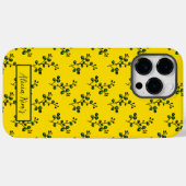 Zonnige twijgen, een zomer naadloos patroon Case-Mate iPhone case (Achterkant (horizontaal))