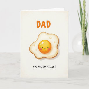 Zonnige Vaderdag Dooier Kaart