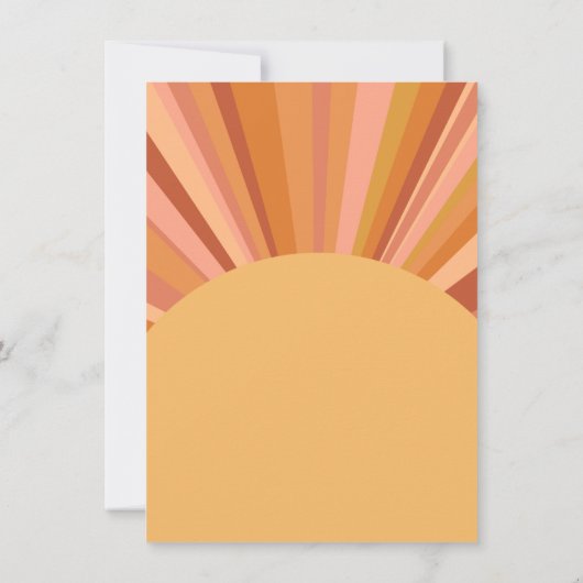 Zonnige verjaardagskaart (Achterkant)