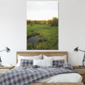 Zonnige Weide Canvas Afdruk (Insitu (Slaapkamer))