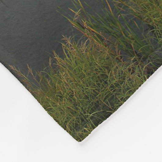 Zonnige Weide Fleece Deken (Hoek)