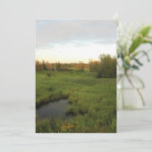 Zonnige Weide Kaart (Staand voorkant)