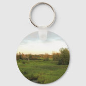 Zonnige Weide Sleutelhanger (Voorkant)