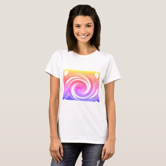 Zonnige whirlpool t-shirt (Voorkant volledig)