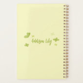 Zonnige Wilde Bloemen & Vlinders Planner met Harde (Achterkant)