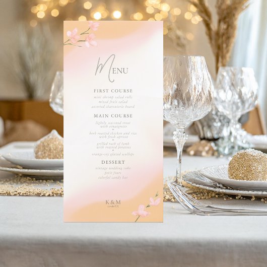 Zonnige Wildflower Bruiloft Gradiënt ID1023