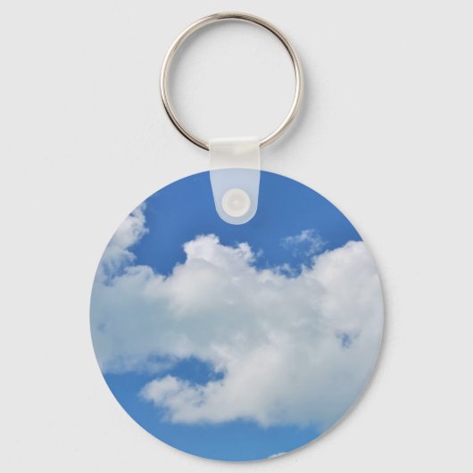 zonnige wolk sleutelhanger (Voorkant)