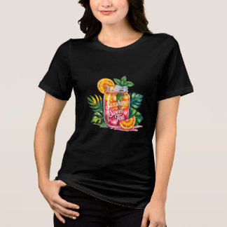Zonnige Zoete Thee - Zuidelijke Charme & Zomer Bli Tri-Blend Shirt