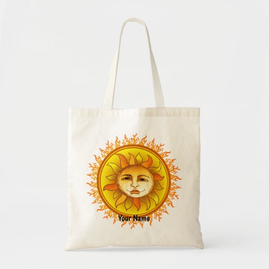 Zonnige Zon Tote Tas (Voorkant)