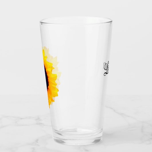 Zonnige Zonnebloem 4Serena Glas (Links)