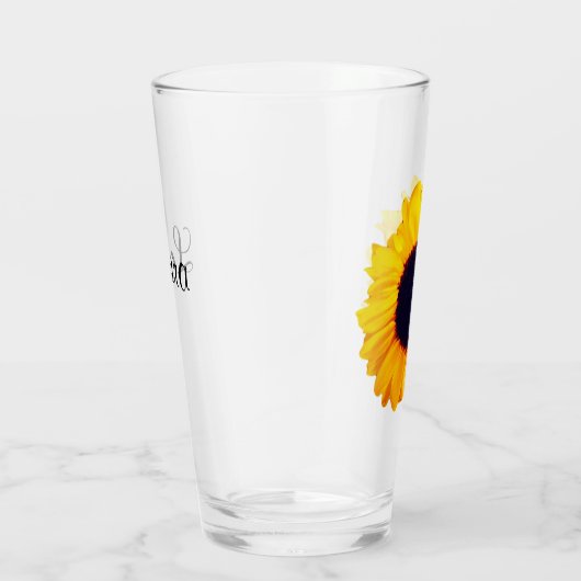 Zonnige Zonnebloem 4Serena Glas (Rechts)