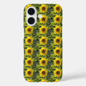 Zonnige Zonnebloem iPhone Case (Achterkant)