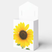 Zonnige Zonnebloem Treat Box Bedankdoosjes (Geopend)