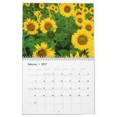Zonnige Zonnebloemen 2013 Kalender (Feb 2027)