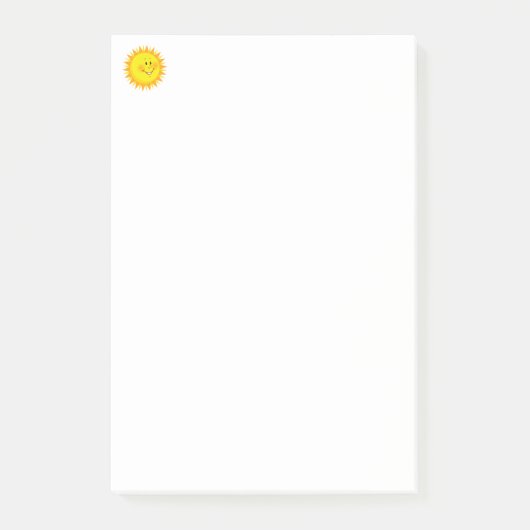Zonnotities post-it® notes (Voorkant)