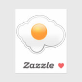 ZONNY-SIDE UP EGG 3 STICKER (Vel)