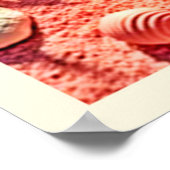 Zonovergoten Beach Shells Design Poster (Hoek)