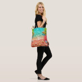 Zonovergoten Beach Shells Design Tote Bag (Op model)
