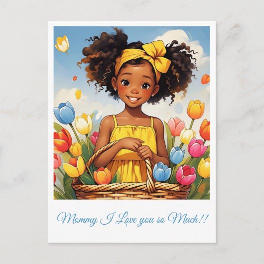 " ZONOVERGOTEN BLOEI " BRIEFKAART (Voorkant)