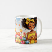 " ZONOVERGOTEN BLOEI " KOFFIEMOK (Voorkant rechts)