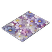Zonovergoten Bloemengeglans Notitieboek (Linkerzijde)