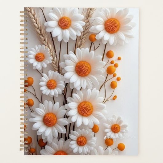 Zonovergoten Bloemengeglans Planner (Voorkant)