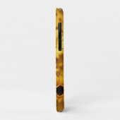 Zonovergoten bloemenschittering iPad Smart Cover (Achterkant/links)