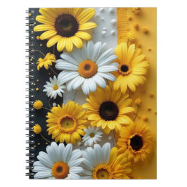 Zonovergoten Bloemrijke Straling iPad Smart Cover Notitieboek