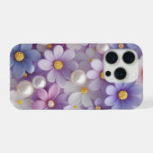 Zonovergoten Bloemrijke Straling iPhone Hoesje (Achterkant horizontaal)