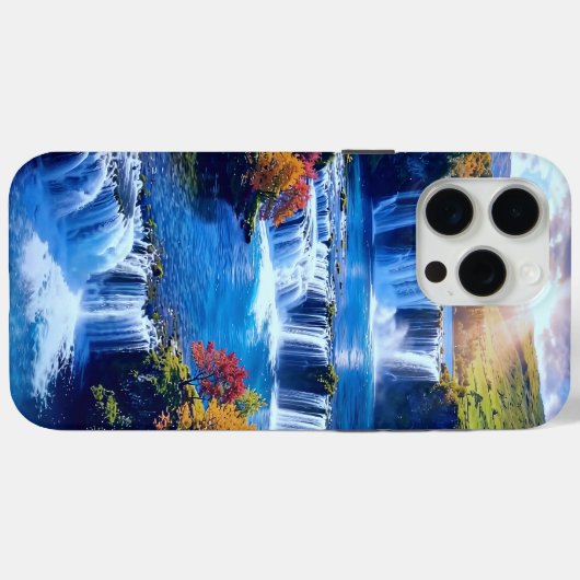 Zonovergoten Cascade Dal 001 Case-Mate iPhone Case (Achterkant (horizontaal))
