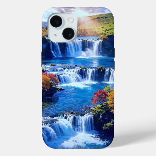 Zonovergoten Cascade Dal 001 Case-Mate iPhone Case (Achterkant)