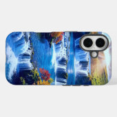 Zonovergoten Cascade Dal 001 Case-Mate iPhone Case (Achterkant (horizontaal))