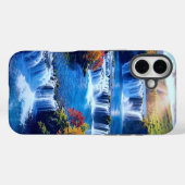 Zonovergoten Cascade Dal 001 Case-Mate iPhone Case (Achterkant (horizontaal))