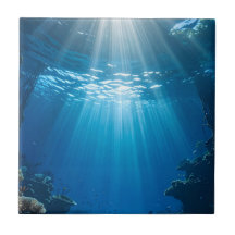 Zonovergoten Coral Reef Tegel Decor