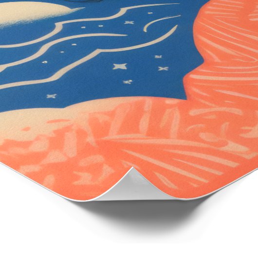 Zonovergoten dromen poster (Hoek)