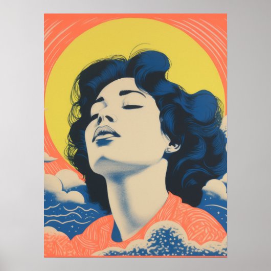 Zonovergoten dromen poster (Voorkant)