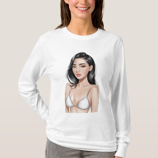 zonovergoten gloed t-shirt (Voorkant)