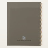 Zonovergoten Golden Sunflower Planner (Achterkant)