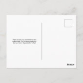 Zonovergoten Hart Ik hou van je, mama Briefkaart (Achterkant)