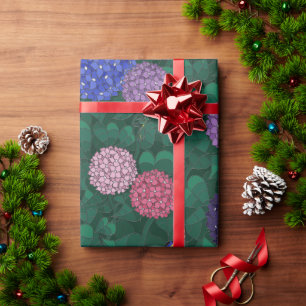 Zonovergoten Hydrangea Tuin Tin Groot Cadeaupapier