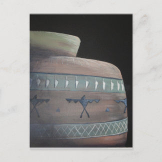 Zonovergoten Indiaas aardewerk Briefkaart