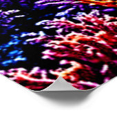 Zonovergoten koraalrif Wonderland Poster (Hoek)